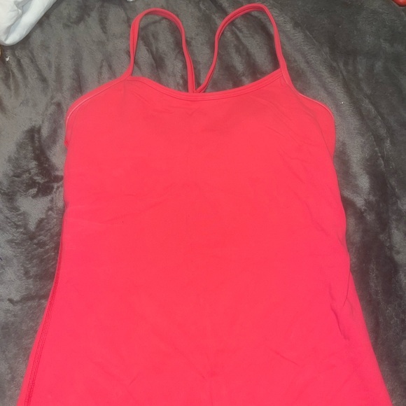 Hot pink lulu lemon tank top - Picture 2 of 3